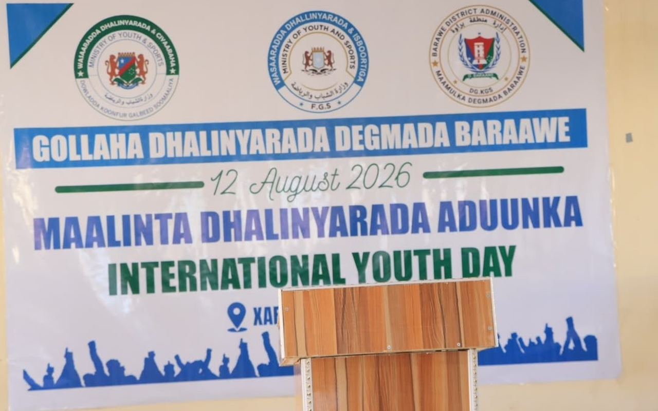 Baraawe oo Lagu Xusay Maalinta Caalamiga ah ee Dhalinyarada Adduunka